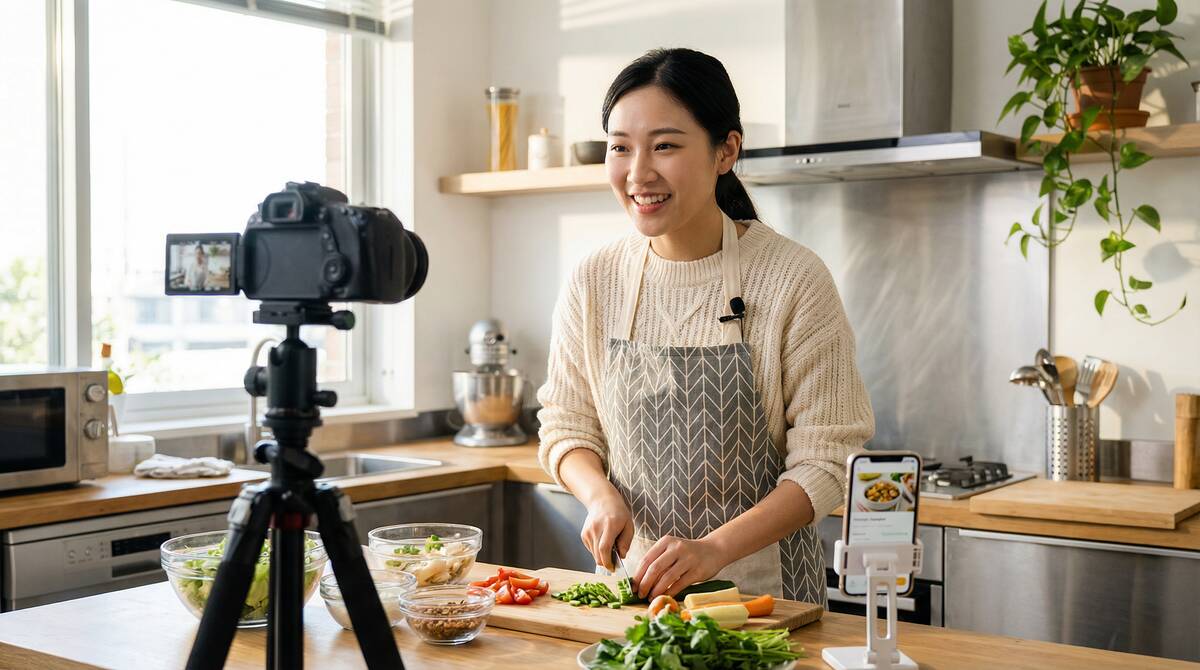 菠萝视频美食视频